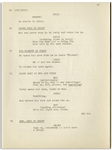 Moe Howard's 29pp. Script Dated February 1937 for The Three Stooges Film ''Back to the Woods'' -- With Original Writing on Back Cover -- Very Good Condition